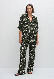 Drawstring Trouser - Agave - Matteau
